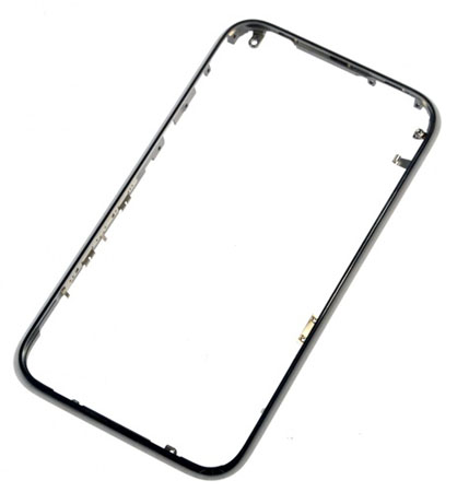 ConsolePlug  CP21097 Chrome Front Bezel Screen Frame for iPhone 3G (8GB 16GB)